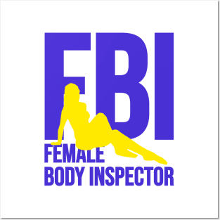 Female Body Inspector Posters and Art